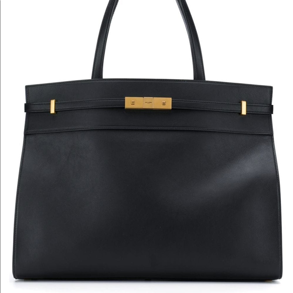 Saint Laurent Manhattan medium tote NEW black - Picture 3 of 14
